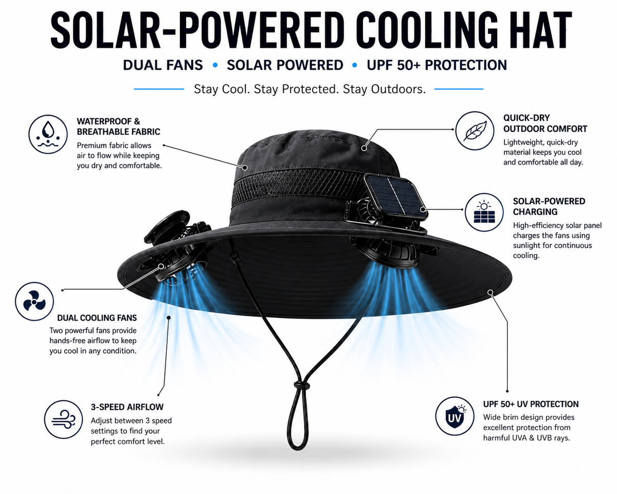 Personal A/C you wear on your head