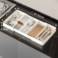 Retractable Kitchen Drawer Organizer Box